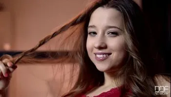 Incredible solo by hot russian teen