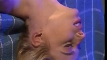 Sexy brunette and blonde sluts fuck huge cocks hard