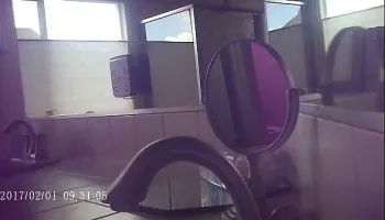 Indian babe gets wet